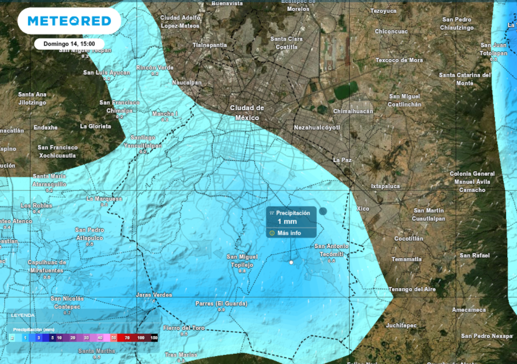 pronostico; el tiempo; noticia; CDMX; lluvia En el sur y poniente de la ciudad, el relieve podría favorecer el desarrollo de tormentas más organizadas.