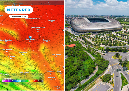 Pron&oacute;stico del tiempo en Monterrey, este domingo 14 de junio: partido Suecia vs T&uacute;nez con viento y ambiente h&uacute;medo