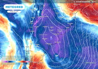 Pronóstico del tiempo: frío y lluvias aisladas caracterizarán este fin de semana en Argentina