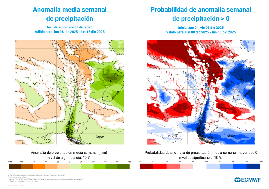 pronóstico semanal de precipitaciones pronóstico semanal de precipitaciones