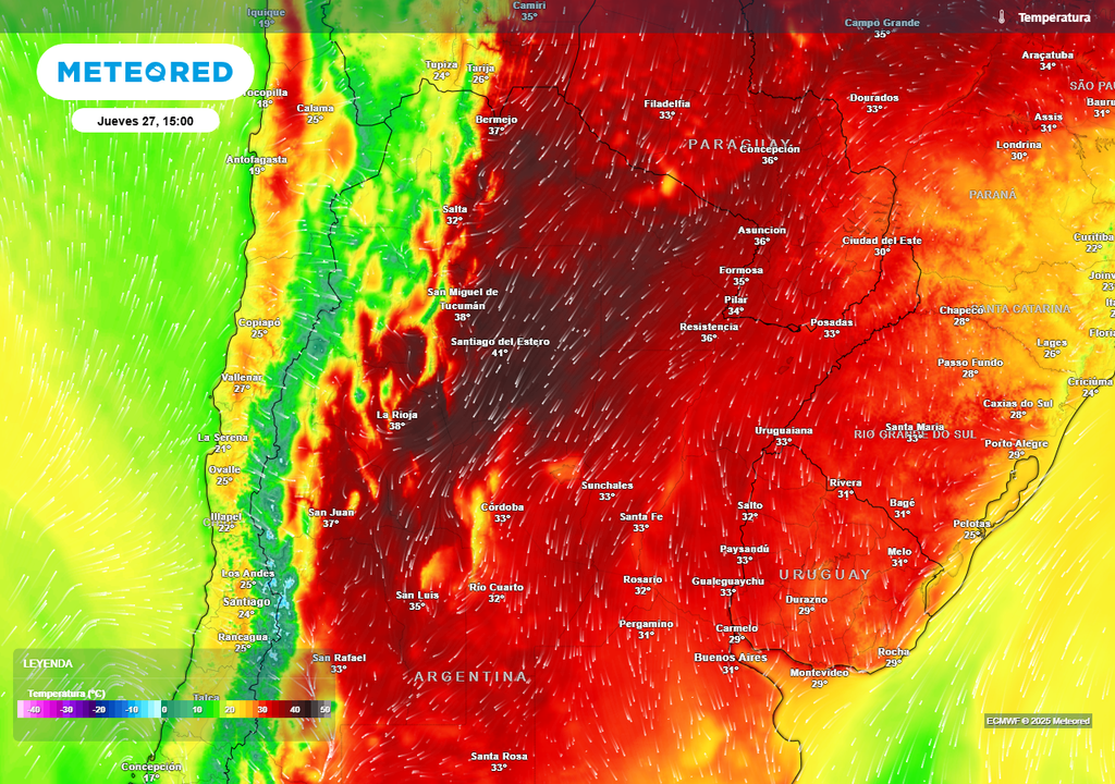 Alerta por ola de calor en la Argentina: para dónde se esperan temperaturas "muy superiores" al promedio