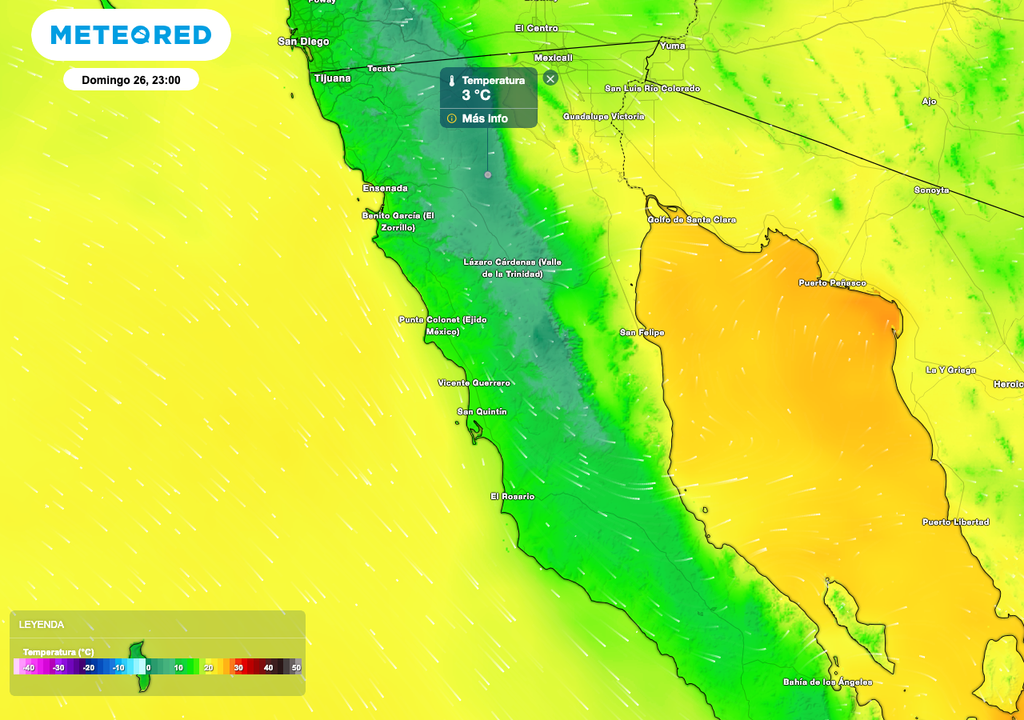 Las temperaturas más frías se harán sentir en las regiones serranas hacia la noche del domingo y el amanecer del lunes.