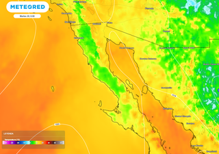 Pronóstico del tiempo para Baja California: Llega una nueva masa de aire frío que impulsa al frente frío 36