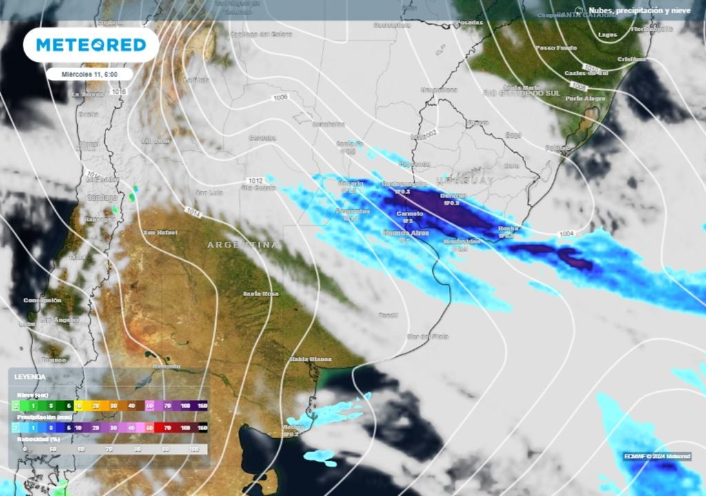 Tiempo clima pronóstico Buenos Aires lluvias primavera