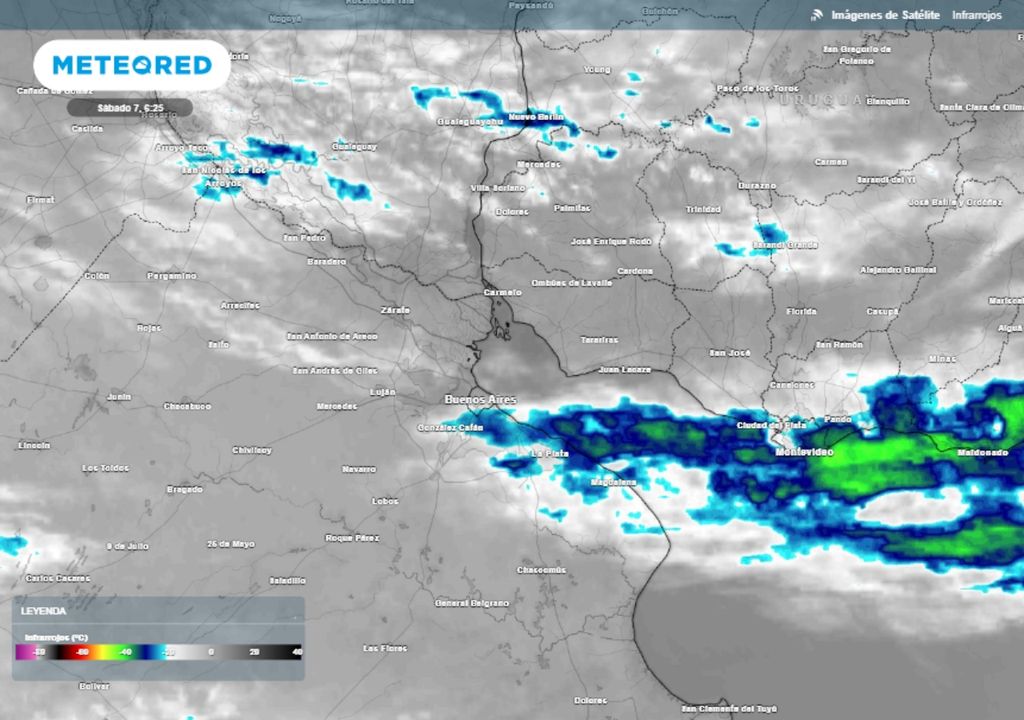Tiempo clima pronóstico Buenos Aires lluvias primavera