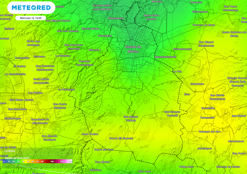 Prónostico de vientos