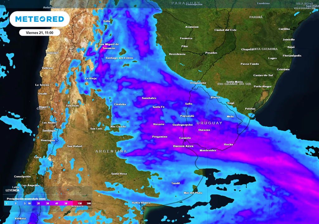 lluvia finde largo xl