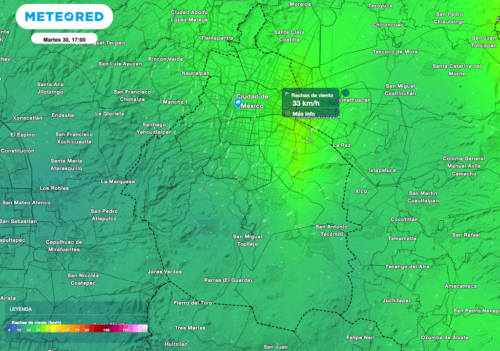 Las rachas de viento de hasta 50 km/h intensificarán la sensación de frescor, por lo que es vital que llevar un abrigo ligero contigo antes de la medianoche.