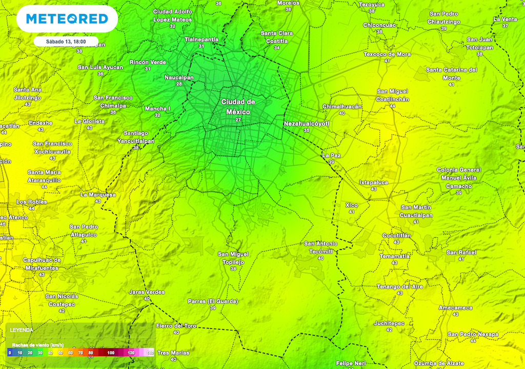 Pronóstico de vientos
