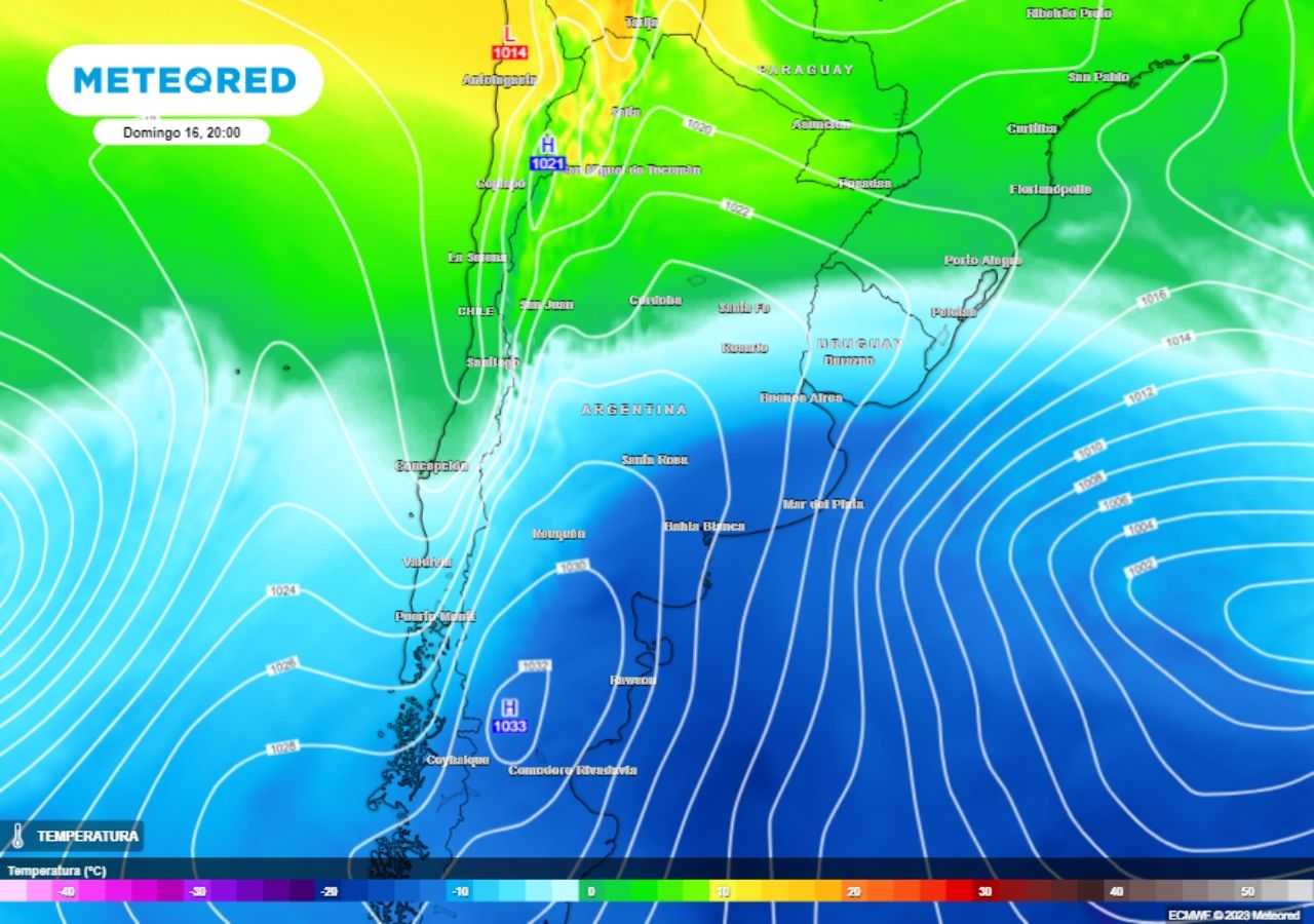 Pronóstico del tiempo para las vacaciones de invierno ¡la segunda