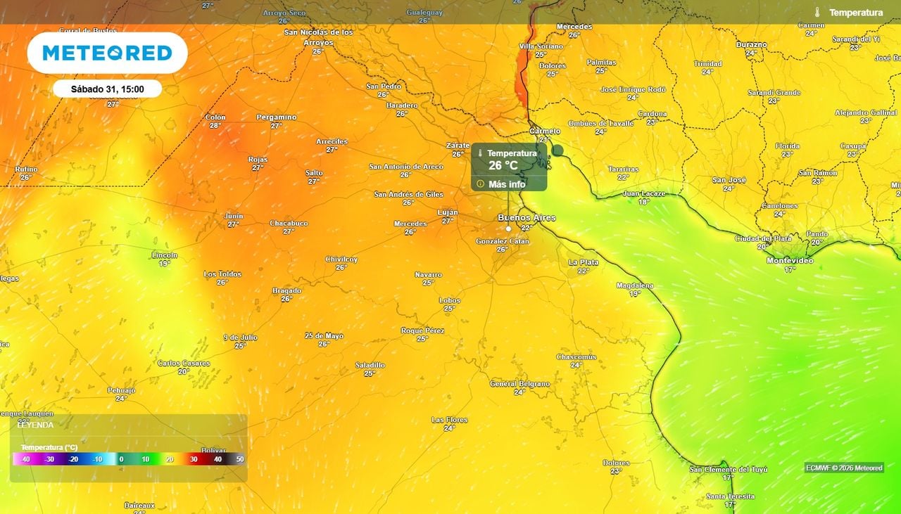 La semana mostrará temperaturas más primaverales en el AMBA.