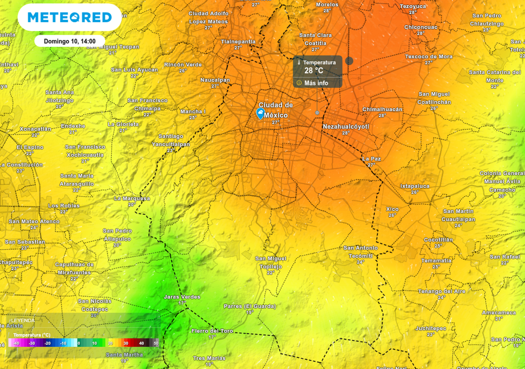 Esta tarde dominical el calor se notará con máximas de hasta 28 °C, que darán paso luego a un ambiente templado con tormentas.