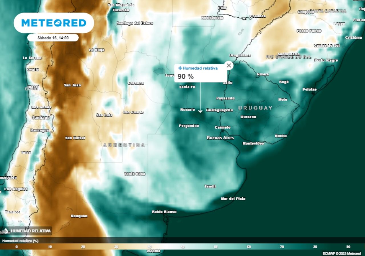 El pron stico para el fin de semana en Argentina alerta por m s