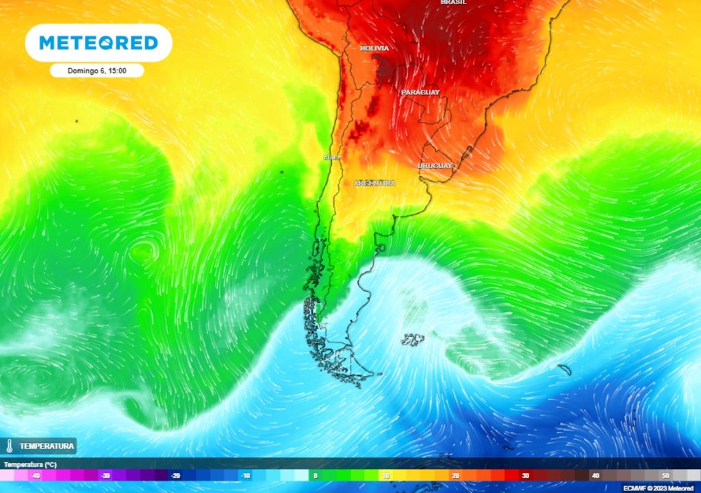 calor frío pronóstico tiempo Argentina tormentas granizo