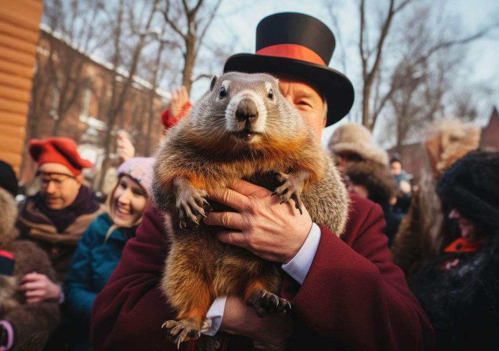 ¡La marmota Phil gobierna en 2024!  Su previsión de frío y nieve para las próximas semanas