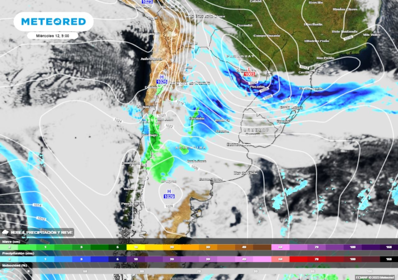 Pronóstico la Patagonia será un ‘freezer’, podría nevar en Córdoba y