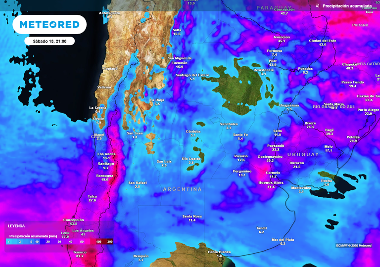Pron&oacute;stico para Argentina: llegan d&iacute;as m&aacute;s estables y regresan las heladas al centro del pa&iacute;s esta semana