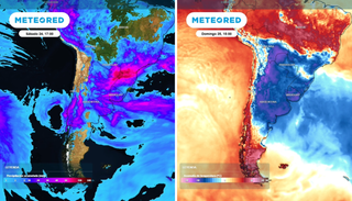 Pron&oacute;stico para Chile del 23 al 25 de octubre: estas regiones tendr&aacute;n tormentas y viento de hasta 90 km/h