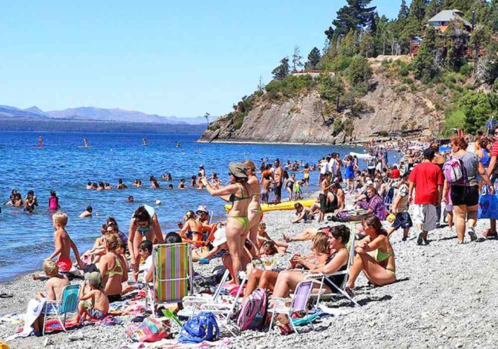 Calor Patagonia febrero fin de semana