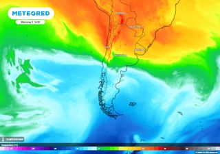 Pronóstico para esta semana en Argentina: agosto llega con frío extremo en el sur y mucho calor en el norte