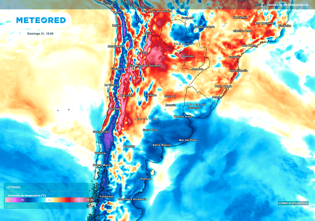 Temperatura, Frio, Calor, Viento, Lluvia, Argentina, Clima