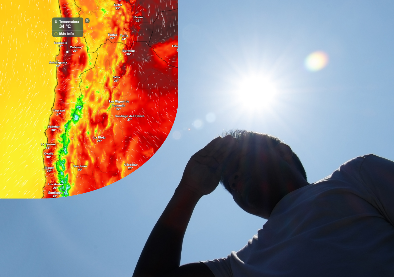 El martes 15 de octubre se esperan temperaturas sobre 30°C en el norte y centro norte, panorama que podría repetirse en esta segunda quincena de octubre.