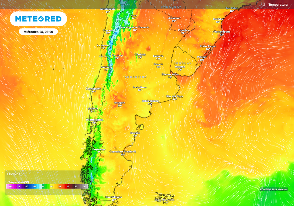 Temperatura, Frio, Navidad, Nochebuena, Argentina, Pronostico