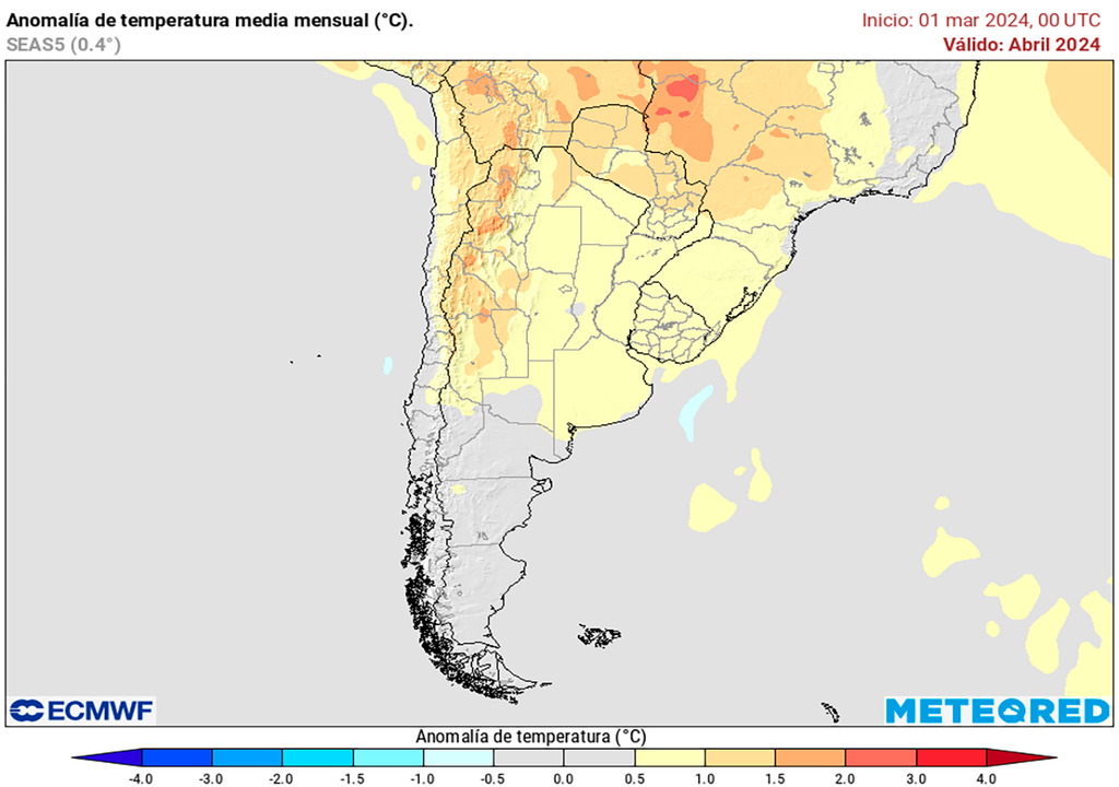 Temperatura, Heladas, Argentina, Pronostico, Clima