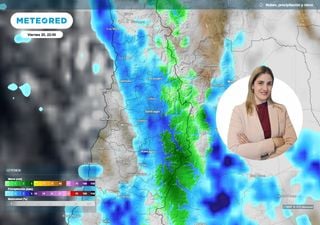 “A sacar paraguas”: la meteoróloga Laura Batista anticipa lluvias en Santiago desde este viernes