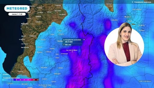 Meteor&oacute;loga anticipa lluvia en Santiago: &ldquo;podr&iacute;an caer montos importantes a mitad de semana&rdquo;