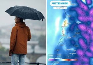 Llegan las primeras lluvias importantes del oto&ntilde;o 2026 a Santiago: despu&eacute;s vendr&aacute; el fr&iacute;o