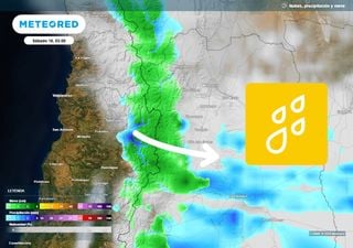 &iquest;Vuelve la lluvia a la Regi&oacute;n Metropolitana? Modelos muestran una opci&oacute;n para este fin de semana en estas comunas