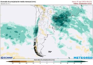 Weather, what can we expect for September 2023 in Chile?