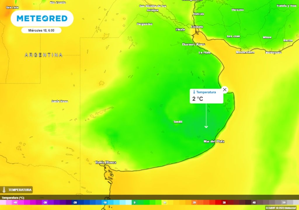Heladas tardías clima pronóstico tiempo campo Agro Trigo cultivos