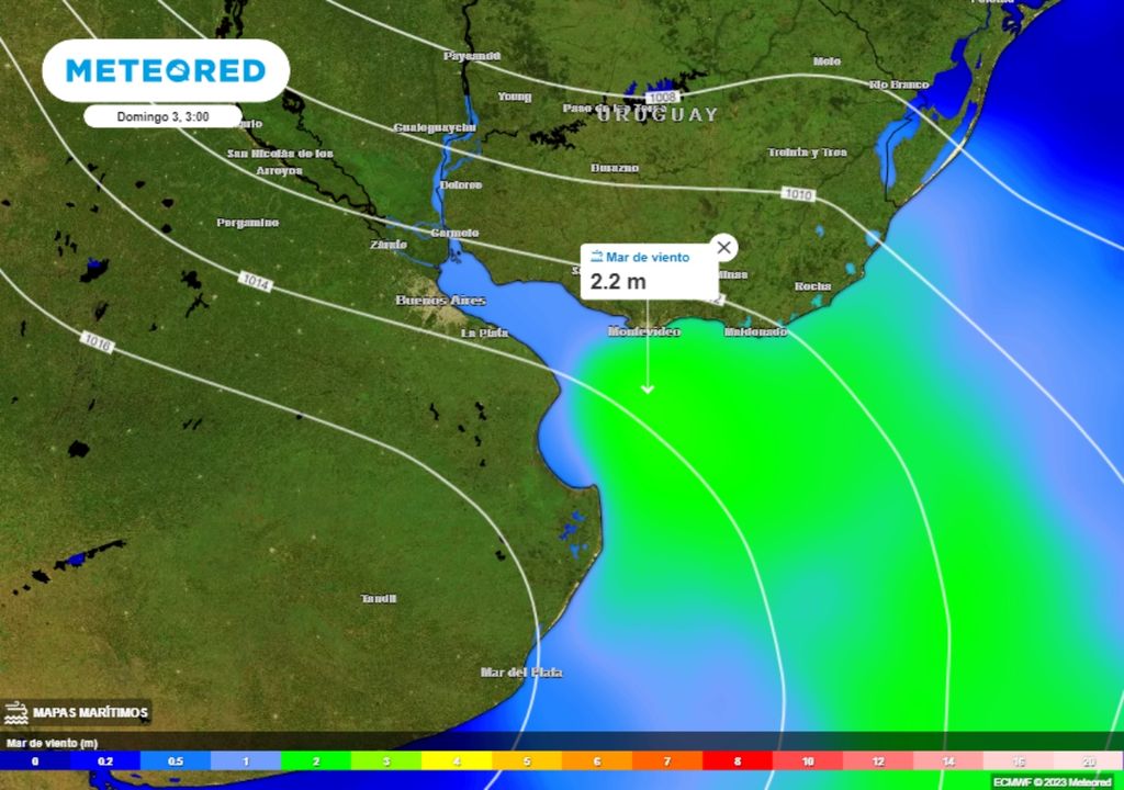 Crecida del Río de la Plata alerta Crecida del Río de la Plata alerta
