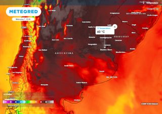 El tiempo en Argentina: las lluvias retornarán para aplacar el calor, en la previa al fin de semana largo de carnaval