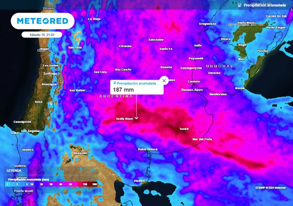 Ola de calor Argentina lluvias tormentas feriado largo carnaval