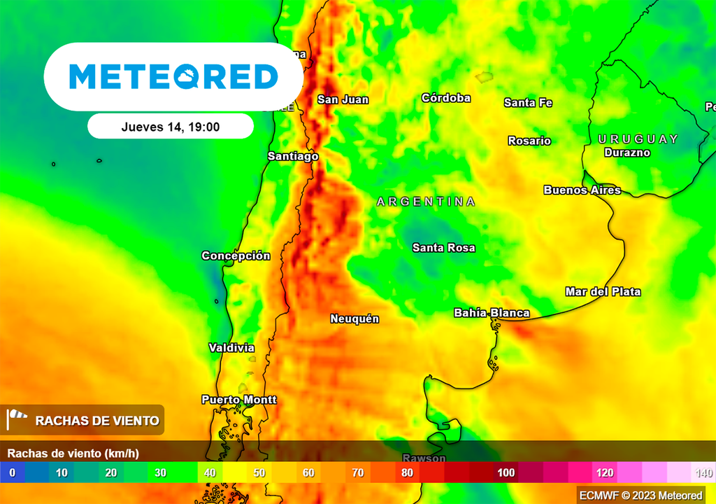 Zonda, Rafagas, Viento, Alerta, Argentina, Mendoza, San Juan