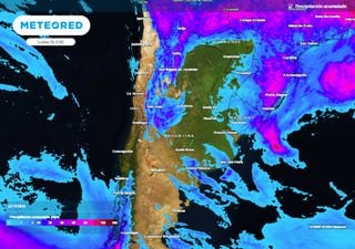 Pronóstico en Argentina: calor en leve aumento y algunas tormentas aisladas