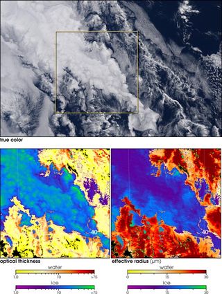 Propiedades de las nubes desde satélite