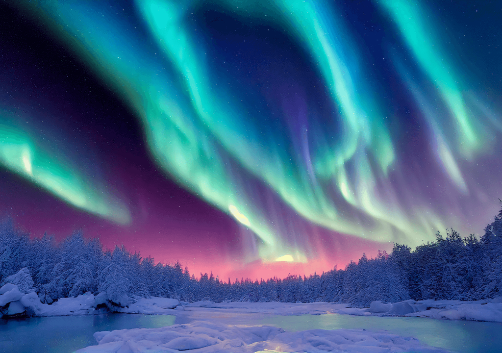 Hace 41 mil años las auroras eran más comunes en Europa y el norte de África. Hace 41 mil años las auroras eran más comunes en Europa y el norte de África.