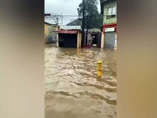 Intensas lluvias provocan graves inundaciones e importantes daños materiales en Biobío, Chile