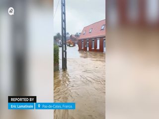 Considerables inundaciones provocan severos inconvenientes en Francia