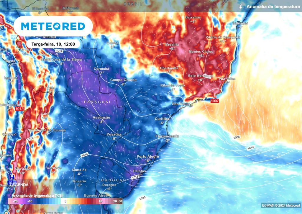 anomalias de temperatura