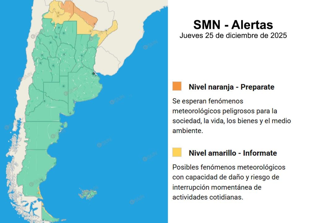 Alerta tormentas