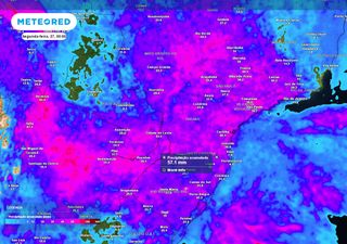 Próximos dias serão marcados por calor, tempestades e pela chegada de uma frente fria no centro-sul do Brasil