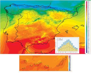Publicado el Atlas de radiación solar