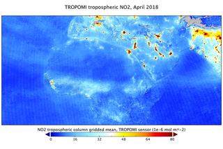 Publicados los primeros datos de Sentinel-5P