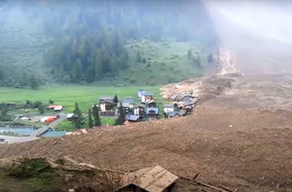 El pueblo de Blatten, Suiza, destruido por el colapso de un glaciar: el papel del cambio climático antropogénico en ello