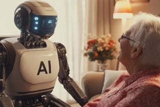 A IA e os robôs podem substituir o contato humano no cuidado aos idosos?